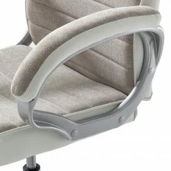 Furnitive Fauteuil de bureau Austinmer - Microfibre / Imitation cuir - Beige / Blanc -Chaises Boutique 1000147208 200812 14125100007 DETAILS P000000001000147208