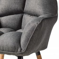 Mørteens Chaise à accoudoirs Lontras - Tissu / Chêne massif - Gris / Chêne -Chaises Boutique 1000159236 210323 15220701477 DETAILS P000000001000159236