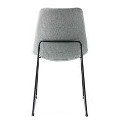 Fredriks Chaise capitonnée Molong - Tissu / Métal - Gris / Noir 19 Fredriks Chaise capitonnée Molong - Tissu / Métal - Gris / Noir -Chaises Boutique 1000161907 190905 15232800004 DETAILS P000000001000161907