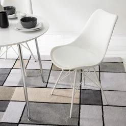 Fredriks Chaises Bonito - Blanc - Lot de 2 19 Fredriks Chaises Bonito - Blanc - Lot de 2 -Chaises Boutique 1000167292 200211 15503000013 DETAILS P000000001000167292