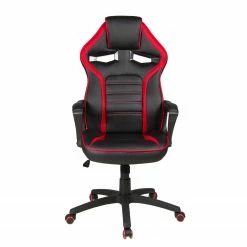 Duo Collection Fauteuil de direction Splash - Imitation cuir / Matière plastique - Noir / Rouge 13 Duo Collection Fauteuil de direction Splash - Imitation cuir / Matière plastique - Noir / Rouge -Chaises Boutique 1000168577 190403 07190400061 GALLERYIMAGES P000000001000168577