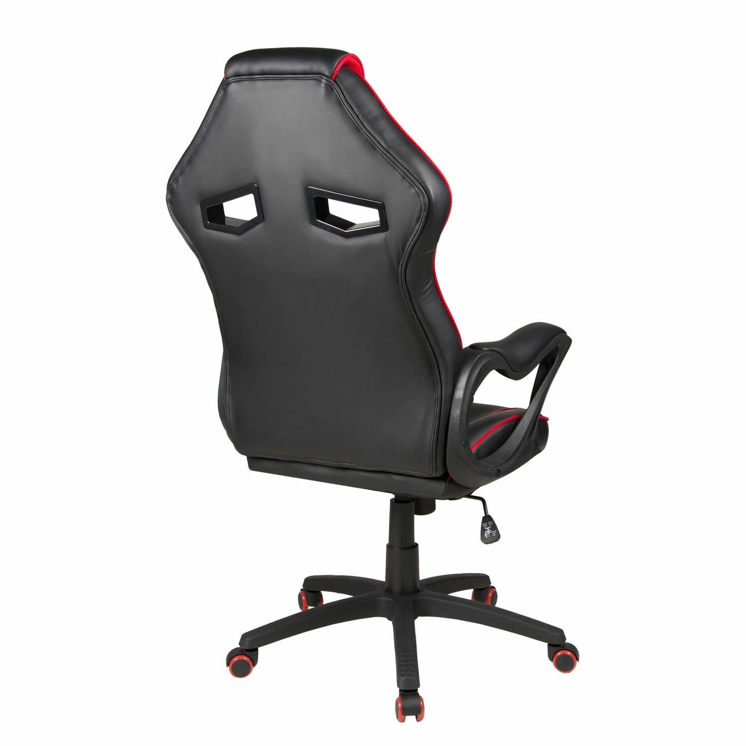 Duo Collection Fauteuil de direction Splash - Imitation cuir / Matière plastique - Noir / Rouge 8 Duo Collection Fauteuil de direction Splash - Imitation cuir / Matière plastique - Noir / Rouge – Image 6