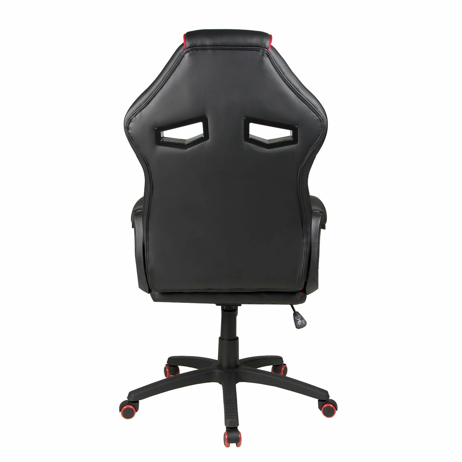 Duo Collection Fauteuil de direction Splash - Imitation cuir / Matière plastique - Noir / Rouge 9 Duo Collection Fauteuil de direction Splash - Imitation cuir / Matière plastique - Noir / Rouge – Image 7