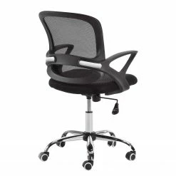 Loftscape Chaise pivotante Douglin - Mesh / Matière plastique - Noir / Argenté -Chaises Boutique 1000169169 190403 08303800024 GALLERYIMAGES P000000001000169169