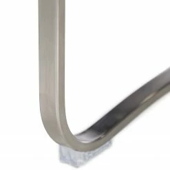 Fredriks Chaises cantilever Ratos (lot de 2) - Imitation cuir / Acier inoxydable - Noir -Chaises Boutique 1000169678 220404 036 DETAILS P000000001000169678