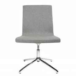 Topstar Chaise de bureau Cube I - Tissu / Acier - Chrome - Gris clair -Chaises Boutique 1000173802 190517 10330400059 GALLERYIMAGES P000000001000173802