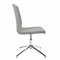 Topstar Chaise de bureau Cube I - Tissu / Acier - Chrome - Gris clair -Chaises Boutique 1000173802 190517 10330400060 GALLERYIMAGES P000000001000173802
