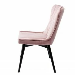 Kare Design Chaise capitonnée Black Marshall - Velours / Hêtre massif - Rose / Noir 11 Kare Design Chaise capitonnée Black Marshall - Velours / Hêtre massif - Rose / Noir -Chaises Boutique 1000174200 190515 06332600135 GALLERYIMAGES P000000001000174200
