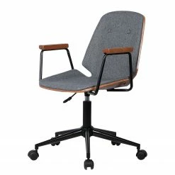 Studio Copenhagen Chaise de bureau pivotante Ganalu I - Tissu / acier