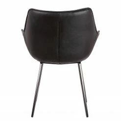 Studio Copenhagen Chaise de salle à manger Balimo - Cuir véritable / Métal - Noir 22 Studio Copenhagen Chaise de salle à manger Balimo - Cuir véritable / Métal - Noir -Chaises Boutique 1000176738 190614 12073500233 GALLERYIMAGES P000000001000176738