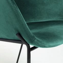 Norrwood Chaises à accoudoirs Baxa II - Velours / Acier - Noir - Vert 13 Norrwood Chaises à accoudoirs Baxa II - Velours / Acier - Noir - Vert -Chaises Boutique 1000176895 190614 06442100041 GALLERYIMAGES P000000001000176895
