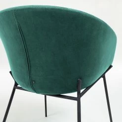 Norrwood Chaises à accoudoirs Baxa II - Velours / Acier - Noir - Vert 14 Norrwood Chaises à accoudoirs Baxa II - Velours / Acier - Noir - Vert -Chaises Boutique 1000176895 190614 06442100042 GALLERYIMAGES P000000001000176895