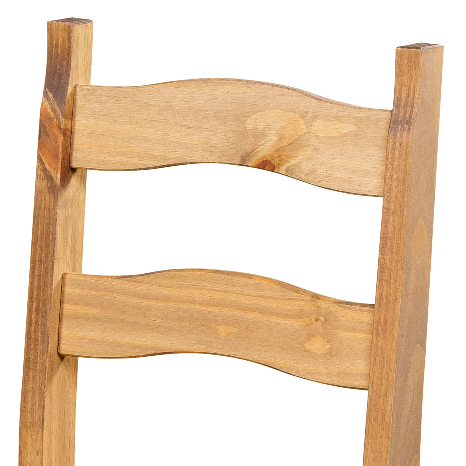 Maison Belfort Chaises Finca Rustica (lot de 2) - Pin massif - Epicéa naturel 8 Maison Belfort Chaises Finca Rustica (lot de 2) - Pin massif - Epicéa naturel – Image 6