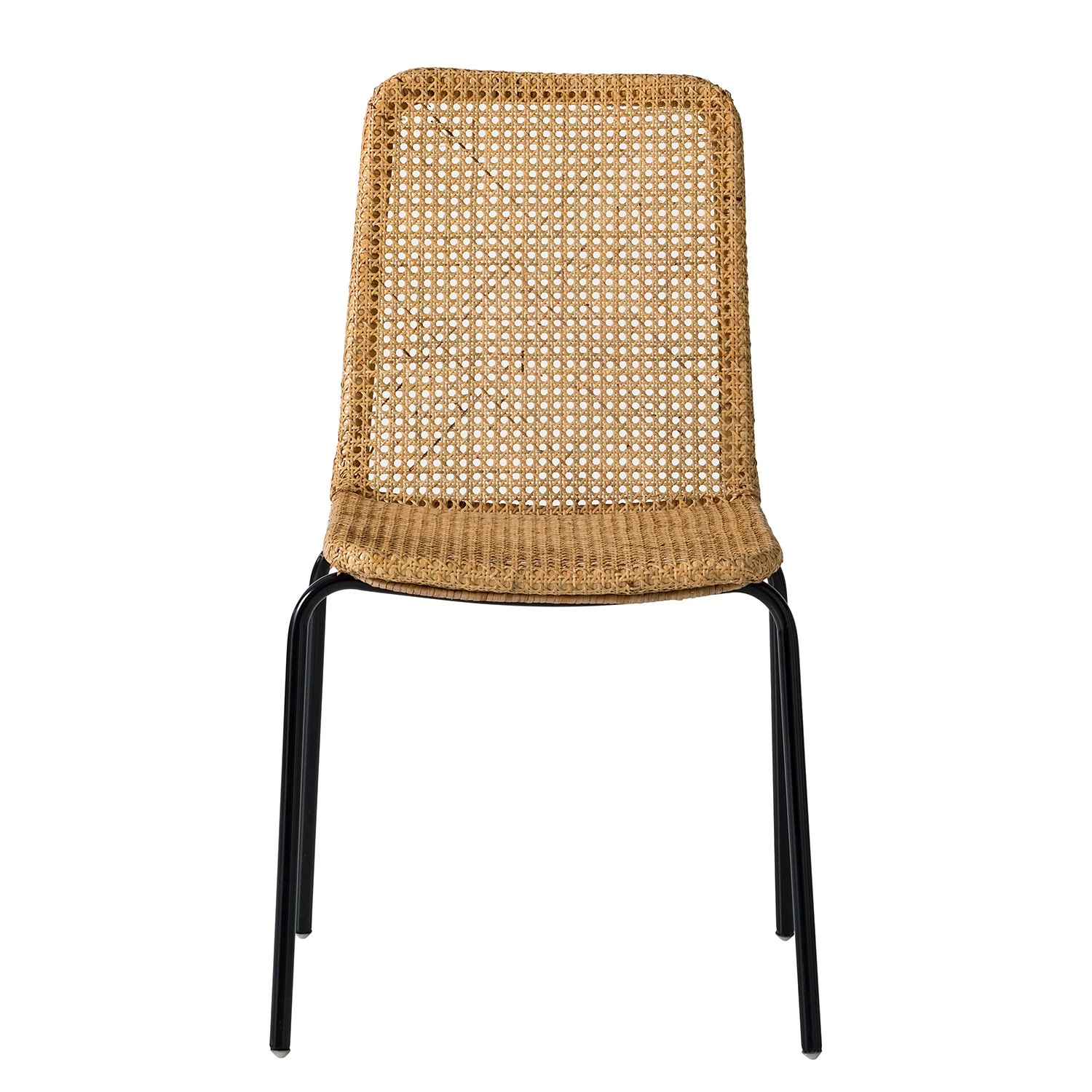 Ars manufacti Chaise Vina II - Rotin / Métal - Rotin / Noir 5 Ars manufacti Chaise Vina II - Rotin / Métal - Rotin / Noir – Image 3