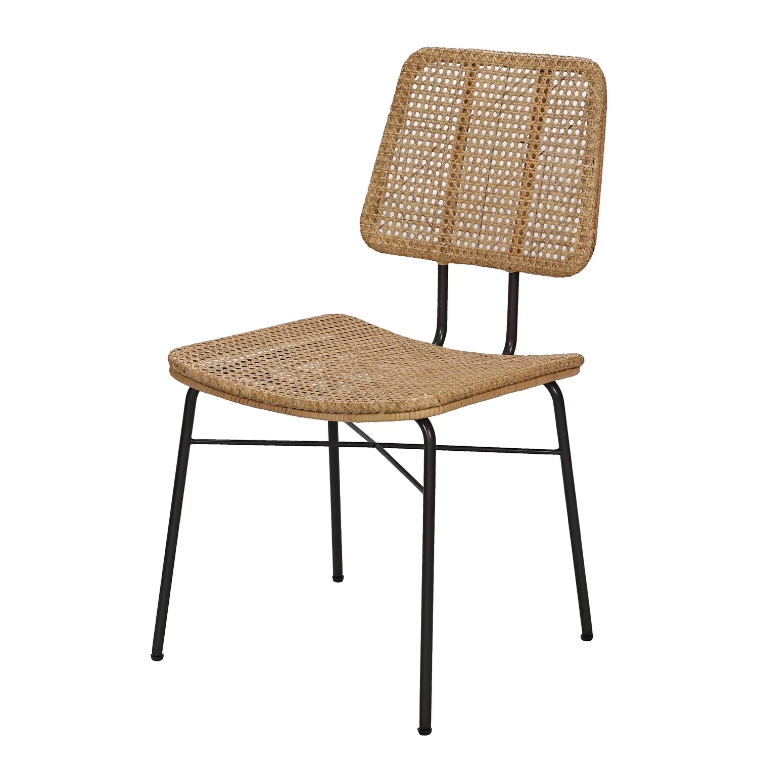 Ars manufacti Chaise Vina I - Rotin / Métal - Rotin / Noir 3 Ars manufacti Chaise Vina I - Rotin / Métal - Rotin / Noir