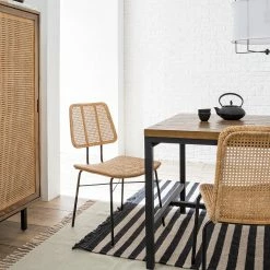 Ars manufacti Chaise Vina I - Rotin / Métal - Rotin / Noir 17 Ars manufacti Chaise Vina I - Rotin / Métal - Rotin / Noir -Chaises Boutique 1000178092 200428 12090700006 MOOD DETAILS P000000001000178092 mood