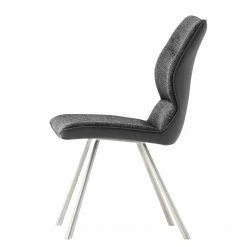 Fredriks Chaises Kiama (lot de 2) - Imitation cuir / Tissé à plat - Acier inoxydable - Anthracite 8 Fredriks Chaises Kiama (lot de 2) - Imitation cuir / Tissé à plat - Acier inoxydable - Anthracite -Chaises Boutique 1000179024 190725 10291300075 DETAILS P000000001000179024