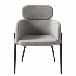 Mørteens Chaises à accoudoirs Menly - Tissu / Métal - Noir - Gris 21 Mørteens Chaises à accoudoirs Menly - Tissu / Métal - Noir - Gris -Chaises Boutique 1000179460 200121 14403200023 DETAILS P000000001000179460