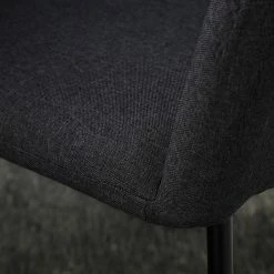 Mørteens Chaises à accoudoirs Mehle - Tissu / Métal - Noir - Anthracite -Chaises Boutique 1000179467 200310 11380500043 DETAILS P000000001000179467