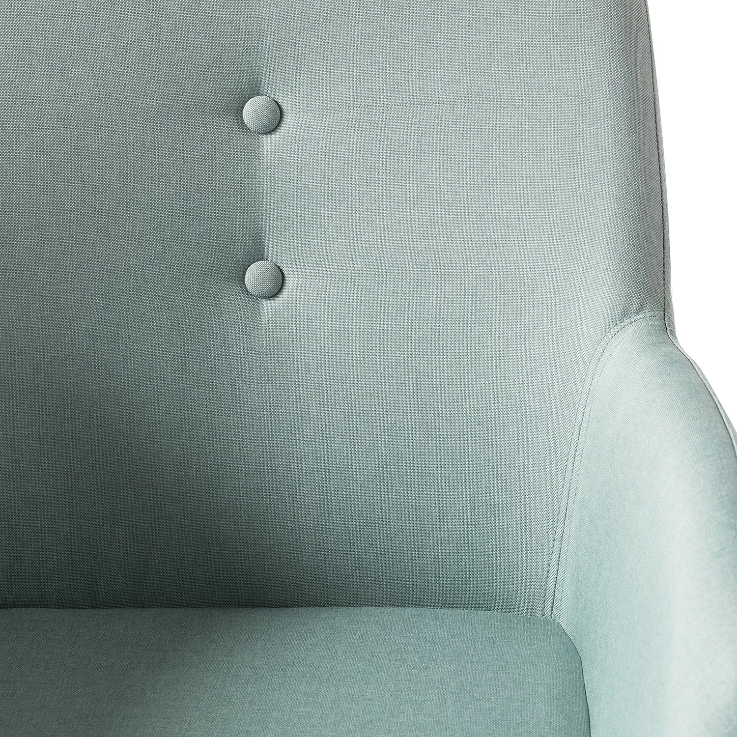 Mørteens Chaises à accoudoirs Mehle - Tissu / Métal - Noir - Vert menthe 10 Mørteens Chaises à accoudoirs Mehle - Tissu / Métal - Noir - Vert menthe – Image 8