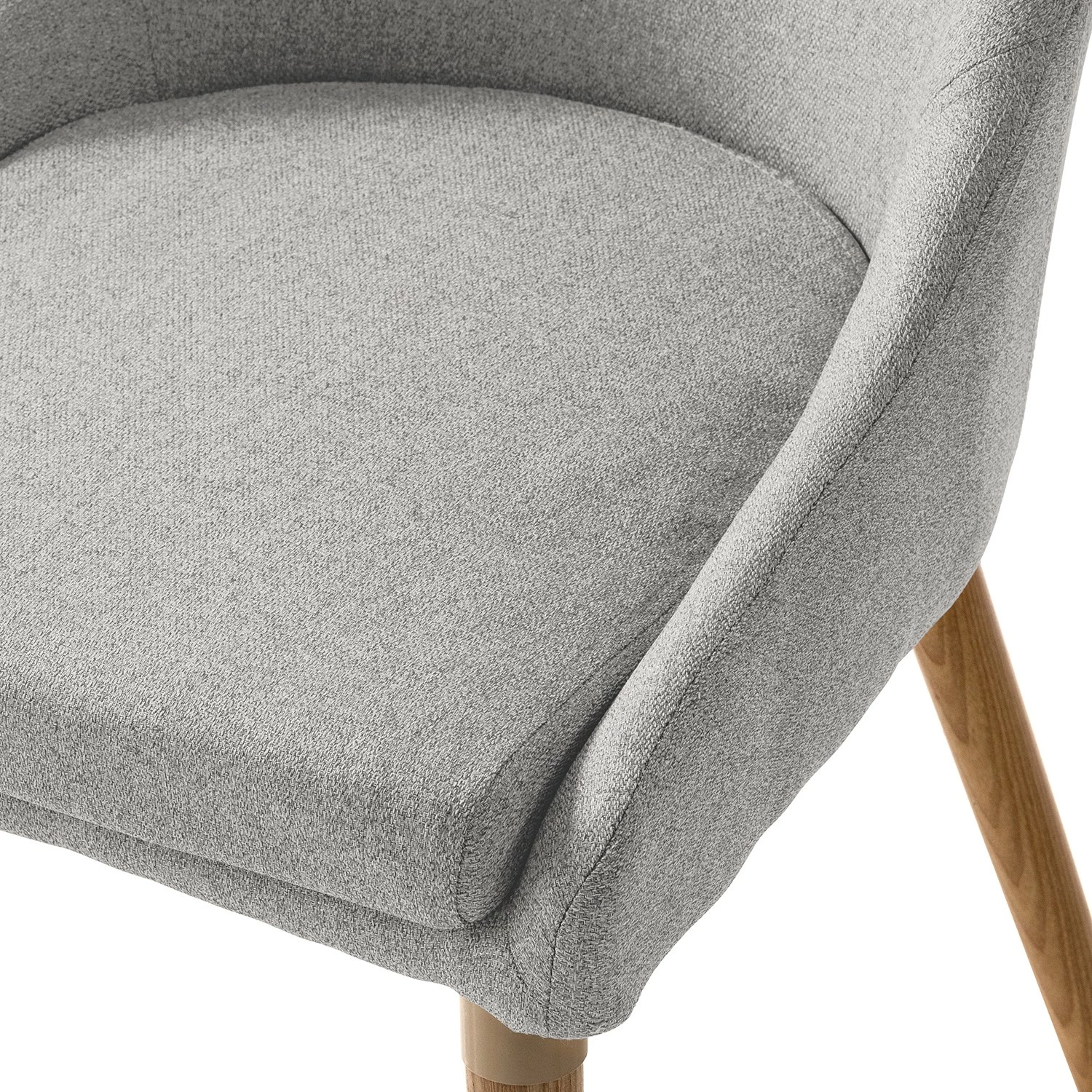Mørteens Chaises Brea (lot de 2) - Tissu / Frêne massif - Frêne - Gris clair 11 Mørteens Chaises Brea (lot de 2) - Tissu / Frêne massif - Frêne - Gris clair – Image 9