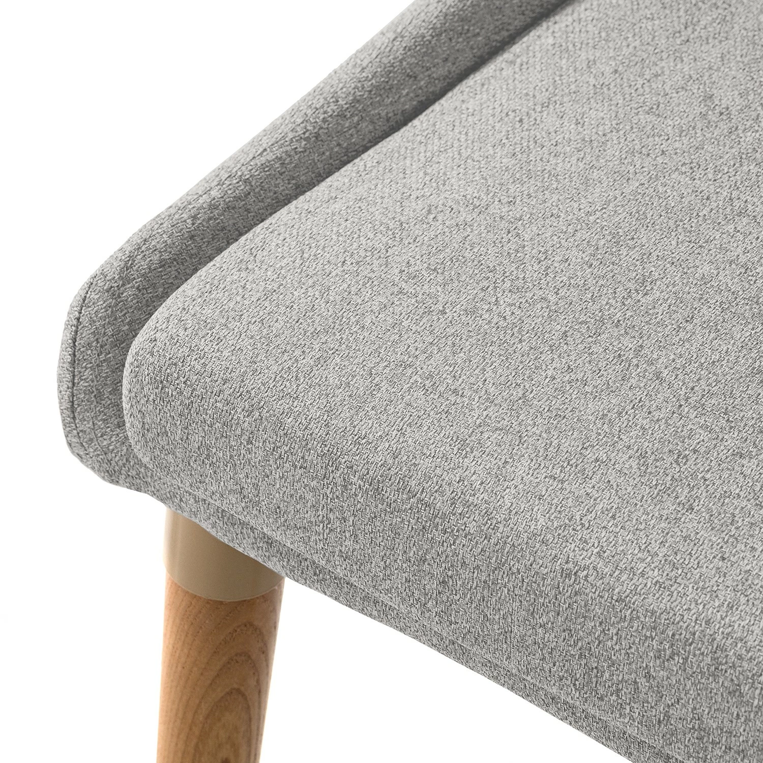 Mørteens Chaises Brea (lot de 2) - Tissu / Frêne massif - Frêne - Gris clair 12 Mørteens Chaises Brea (lot de 2) - Tissu / Frêne massif - Frêne - Gris clair – Image 10
