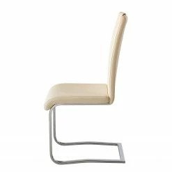 Fredriks Chaises cantilever Nevia I - Imitation cuir / Métal - Chrome - Cuir synthétique Aleli: Créme - Lot de 2 20 Fredriks Chaises cantilever Nevia I - Imitation cuir / Métal - Chrome - Cuir synthétique Aleli: Créme - Lot de 2 -Chaises Boutique 1000183823 200131 13175500068 DETAILS P000000001000183823