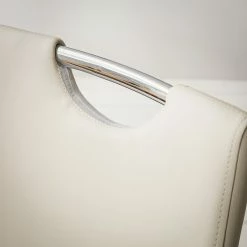 Fredriks Chaises cantilever Nevia I - Imitation cuir / Métal - Chrome - Cuir synthétique Aleli: Créme - Lot de 2 22 Fredriks Chaises cantilever Nevia I - Imitation cuir / Métal - Chrome - Cuir synthétique Aleli: Créme - Lot de 2 -Chaises Boutique 1000183823 200206 06303500055 DETAILS P000000001000183823