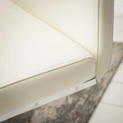 Fredriks Chaises cantilever Nevia I - Imitation cuir / Métal - Chrome - Cuir synthétique Aleli: Créme - Lot de 2 24 Fredriks Chaises cantilever Nevia I - Imitation cuir / Métal - Chrome - Cuir synthétique Aleli: Créme - Lot de 2 -Chaises Boutique 1000183823 200206 06303500057 DETAILS P000000001000183823