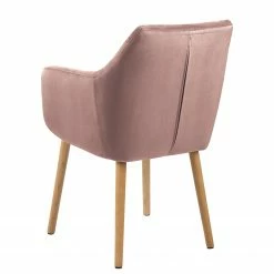 Mørteens Chaises à accoudoirs Nicholas VI - Velours / Chêne massif - 1 chaise -Chaises Boutique 1000183898 190911 16492300003 DETAILS P000000001000183898