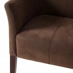 Ars Natura Chaises à accoudoirs Esquina - Imitation cuir / Rotin - Marron vintage / Marron clair chiné 22 Ars Natura Chaises à accoudoirs Esquina - Imitation cuir / Rotin - Marron vintage / Marron clair chiné -Chaises Boutique 1000184165 200206 10111300010 DETAILS P000000001000184165