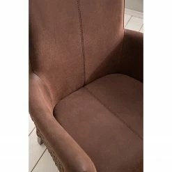 Ars Natura Chaises à accoudoirs Esquina - Imitation cuir / Rotin - Marron vintage / Marron clair chiné 28 Ars Natura Chaises à accoudoirs Esquina - Imitation cuir / Rotin - Marron vintage / Marron clair chiné -Chaises Boutique 1000184165 200317 14293600005 DETAILS P000000001000184165