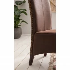 Ars Natura Chaises Julio (lot de 2) - Imitation cuir / Rotin - Marron vintage / Marron clair chiné 23 Ars Natura Chaises Julio (lot de 2) - Imitation cuir / Rotin - Marron vintage / Marron clair chiné -Chaises Boutique 1000184166 200317 14454300002 DETAILS P000000001000184166