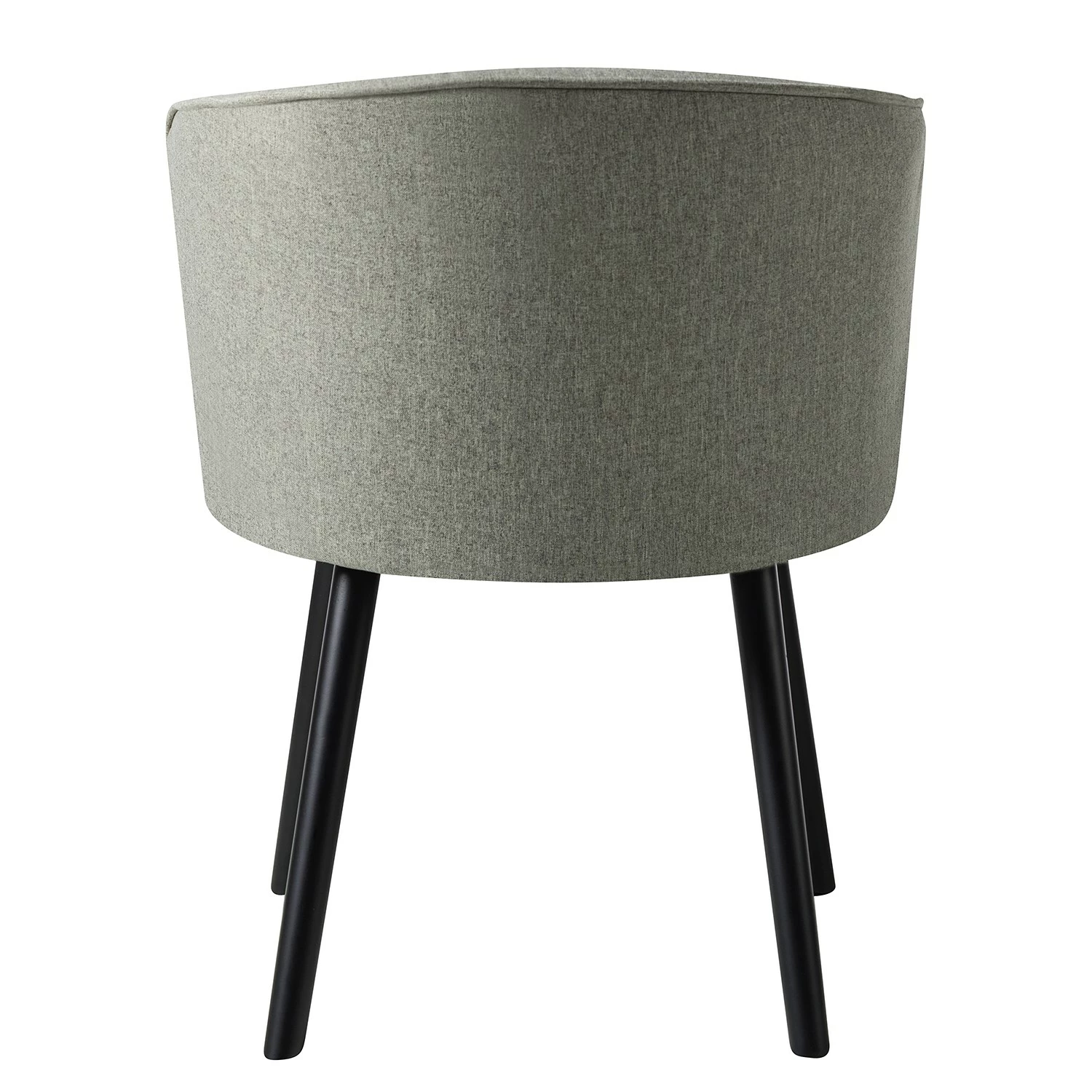 Mørteens Chaise capitonnée Sollia - Tissu / Hêtre massif - Noir - Gris 7 Mørteens Chaise capitonnée Sollia - Tissu / Hêtre massif - Noir - Gris – Image 5