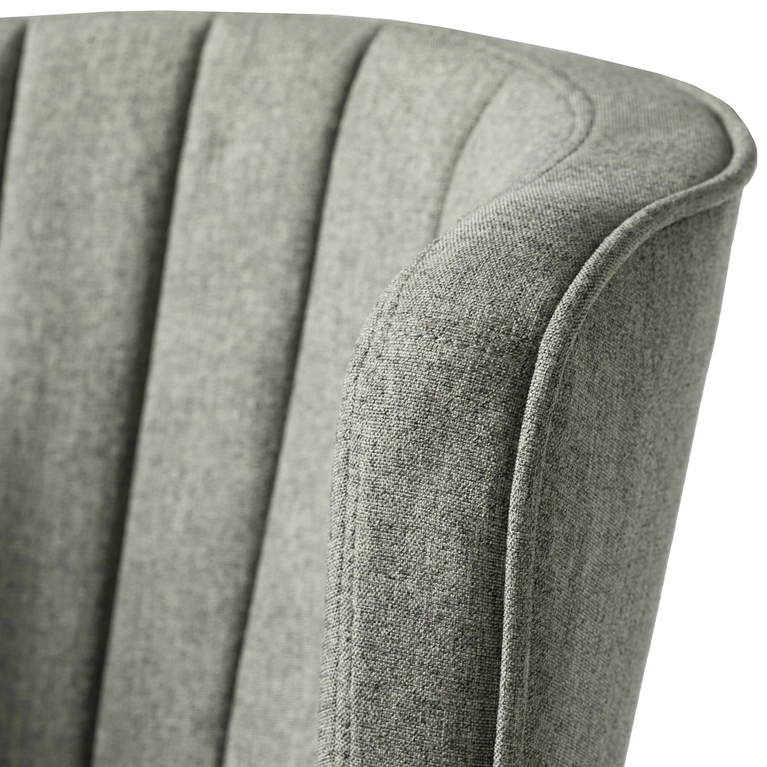 Mørteens Chaise capitonnée Sollia - Tissu / Hêtre massif - Noir - Gris 11 Mørteens Chaise capitonnée Sollia - Tissu / Hêtre massif - Noir - Gris – Image 9