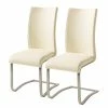 Fredriks Chaises Marco - Cuir Gyda: Créme - Lot de 2 -Chaises Boutique 1000188905 201021 10352000186 IMAGE P000000001000188905