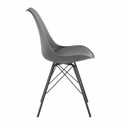 Norrwood Chaises Beatty (lot de 2) - Gris - Noir -Chaises Boutique 1000189778 191119 12525200034 DETAILS P000000001000189778