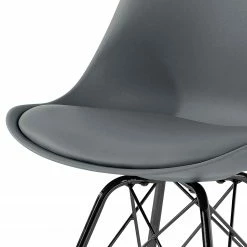 Norrwood Chaises Beatty (lot de 2) - Gris - Noir -Chaises Boutique 1000189778 191119 12525200038 DETAILS P000000001000189778