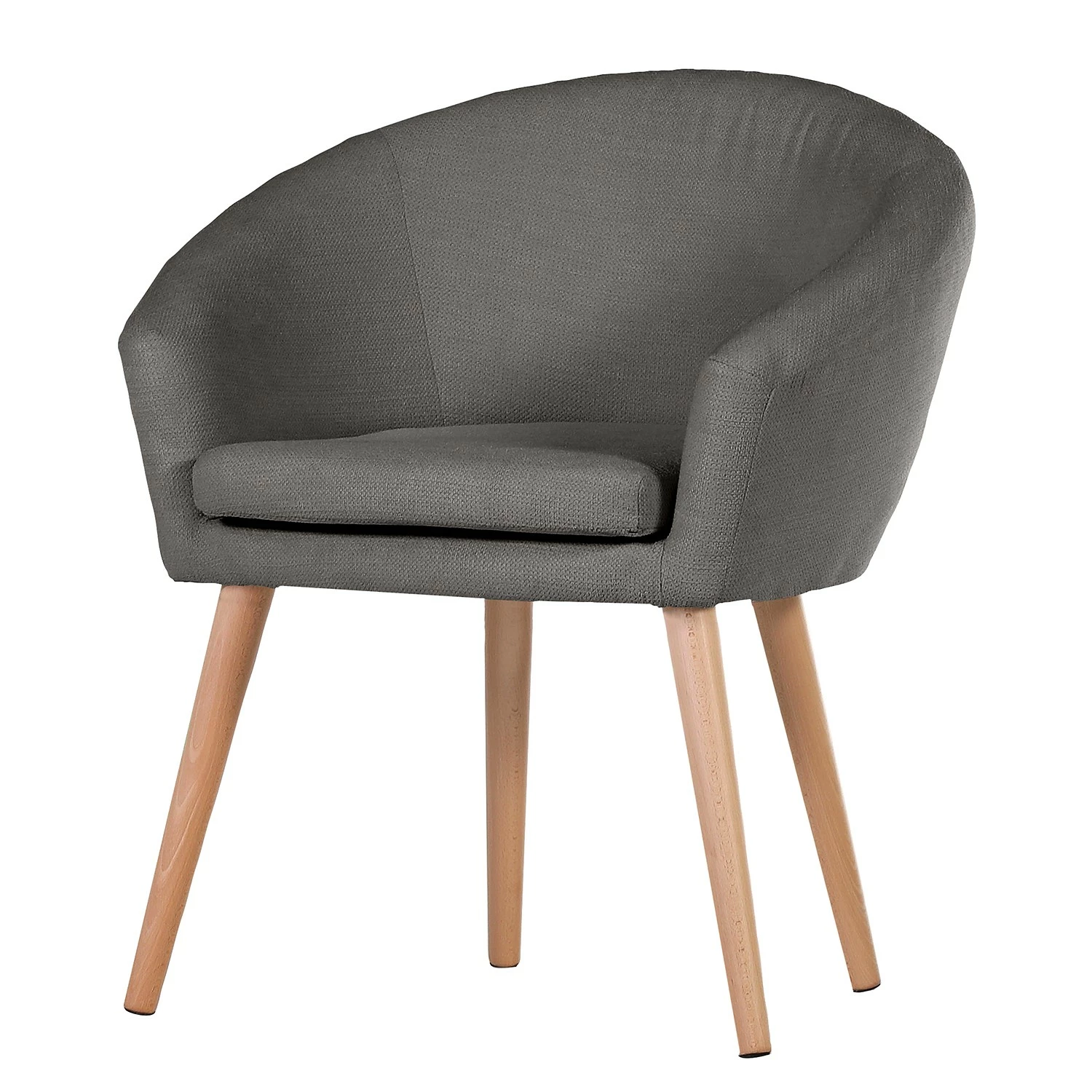 Mørteens Chaises à accoudoirs Tippytoe - Velours / Hêtre massif - Hêtre - Anthracite 3 Mørteens Chaises à accoudoirs Tippytoe - Velours / Hêtre massif - Hêtre - Anthracite