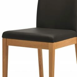 Schösswender Chaises Nora (lot de 2) - Cuir véritable / Chêne sauvage massif - Noir 7 Schösswender Chaises Nora (lot de 2) - Cuir véritable / Chêne sauvage massif - Noir -Chaises Boutique 1000191402 191120 16130500087 DETAILS P000000001000191402