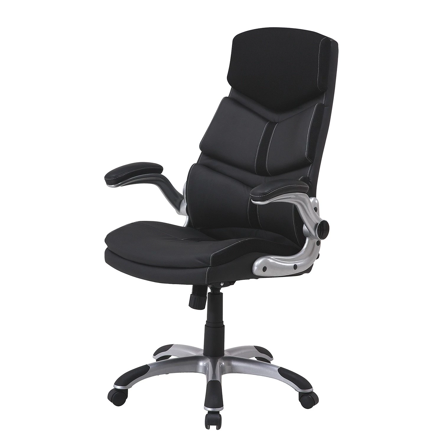 Fredriks Fauteuil de direction Bigbee - Imitation cuir - Noir 3 Fredriks Fauteuil de direction Bigbee - Imitation cuir - Noir