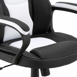 Furnitive Chaise gamer Murol - Imitation cuir et mesh / Matière plastique - Blanc / Noir 9 Furnitive Chaise gamer Murol - Imitation cuir et mesh / Matière plastique - Blanc / Noir -Chaises Boutique 1000196355 191220 12361300074 DETAILS P000000001000196355