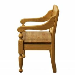 Maison Belfort Chaise à accoudoirs Villefort - Pin massif - Epicéa lessivé 9 Maison Belfort Chaise à accoudoirs Villefort - Pin massif - Epicéa lessivé -Chaises Boutique 1000201392 211122 08325803152 DETAILS P000000001000201392