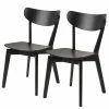 Mørteens Chaises Rigby (lot de 2) - Noir 1 Mørteens Chaises Rigby (lot de 2) - Noir -Chaises Boutique 1000202053 200212 11145700117 IMAGE P000000001000202053