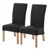 Ars Natura Chaises Karlsborg I (lot de 2) - Noir - Hêtre clair 2 Ars Natura Chaises Karlsborg I (lot de 2) - Noir - Hêtre clair -Chaises Boutique 1000207568 200318 13322900003 IMAGE P000000001000207568
