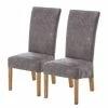 Ars Natura Chaises Karlsborg III (lot de 2) - Imitation cuir / Chêne massif - Chêne - Gris vintage 2 Ars Natura Chaises Karlsborg III (lot de 2) - Imitation cuir / Chêne massif - Chêne - Gris vintage -Chaises Boutique 1000207593 200318 13324300028 IMAGE P000000001000207593