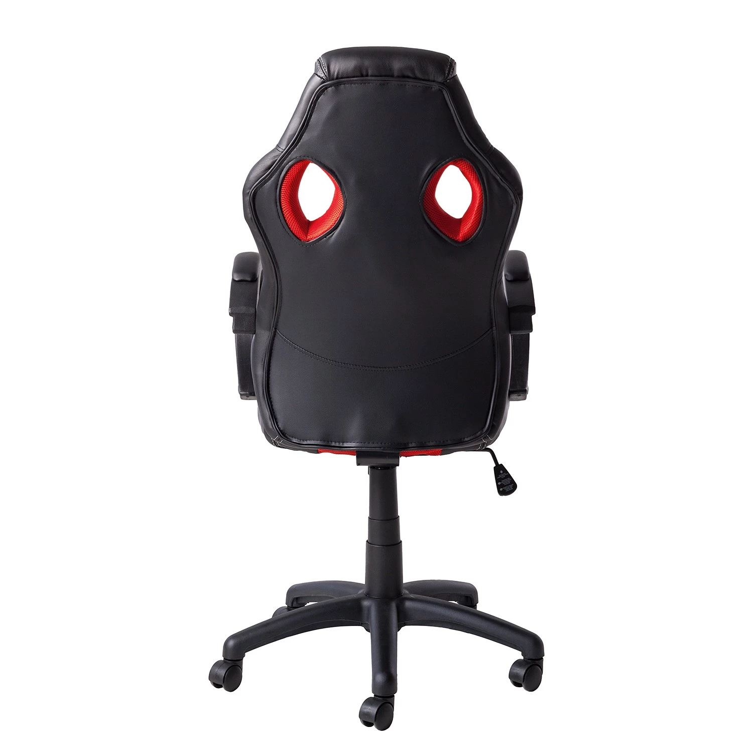 Furnitive Chaise gamer Livaro - Imitation cuir et mesh / Matière plastique - Noir / Rouge 8 Furnitive Chaise gamer Livaro - Imitation cuir et mesh / Matière plastique - Noir / Rouge – Image 6