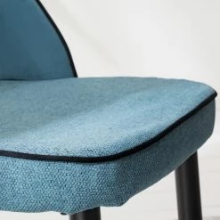 Jack & Alice Chaises capitonnées Jacky (lot de 2) - Tissu & velours / Métal - Gris chiné / Noir 22 Jack & Alice Chaises capitonnées Jacky (lot de 2) - Tissu & velours / Métal - Gris chiné / Noir -Chaises Boutique 1000208741 201229 16242300004 DETAILS P000000001000208741