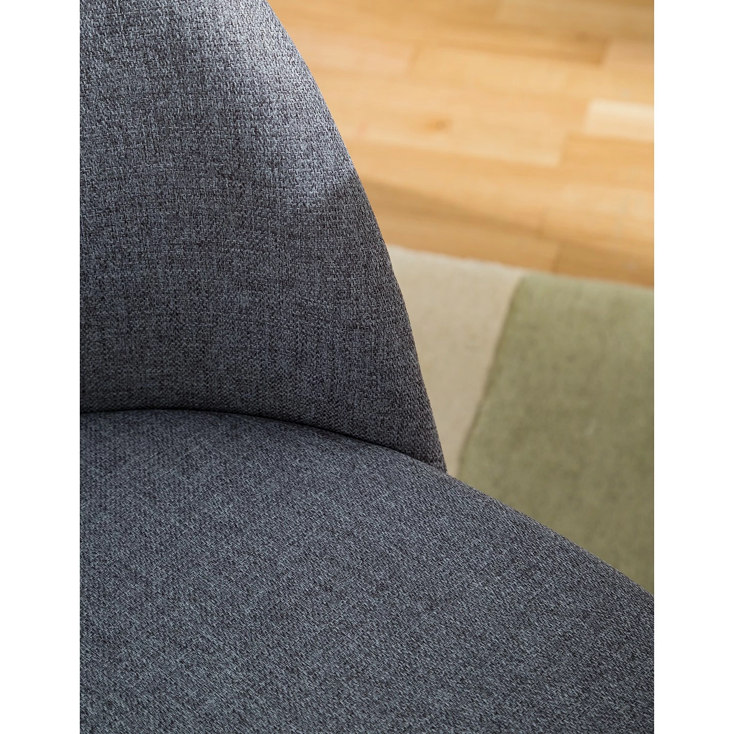 Mørteens Chaises capitonnées Jacklin II (2 él.) - Tissu / Métal - Imitation chêne - Gris clair 15 Mørteens Chaises capitonnées Jacklin II (2 él.) - Tissu / Métal - Imitation chêne - Gris clair – Image 13