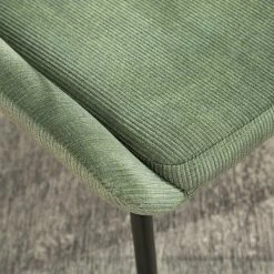 Jack & Alice Chaises capitonnées Beebe (lot de 2) - Vert foncé -Chaises Boutique 1000210866 201229 14241700003 DETAILS P000000001000210866